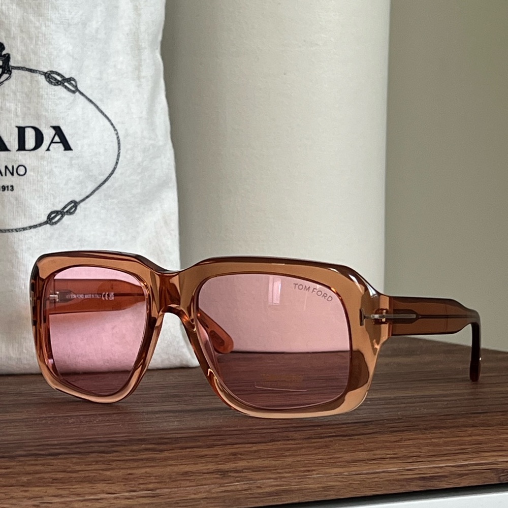 Tom Ford rose tinted sunglasses